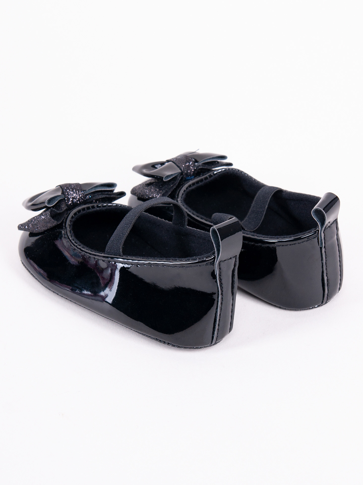 Niechodki baleriny lakierki czarne WIZYTOWE 12,5cm Marka YOCLUB