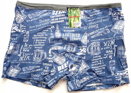 

Kolorowe Bokserki męskie 2XL pas do 120 cm.