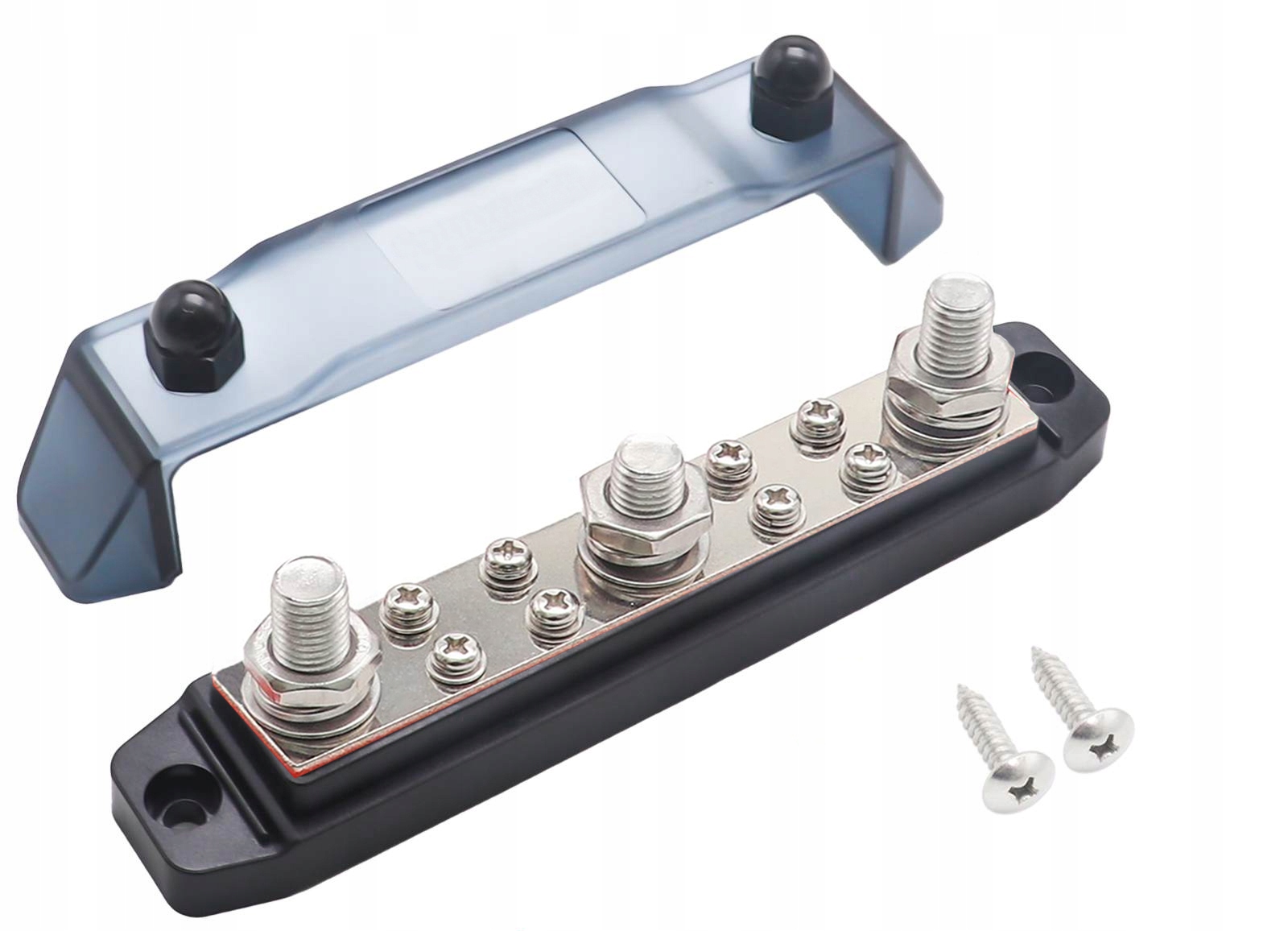 Listwa Blok Masy Busbar 150A Sruby 3 x M8 8 x M4