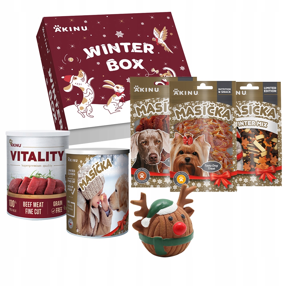 Levně Akinu Winter Box Masíčka pro psy