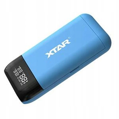 Nabíječka Xtar PB2S 18650 Li-Ion PowerBank nebeská
