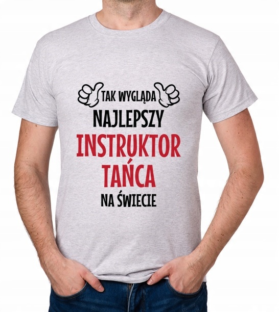 

koszulka Najlepszy Instruktor Tańca prezent