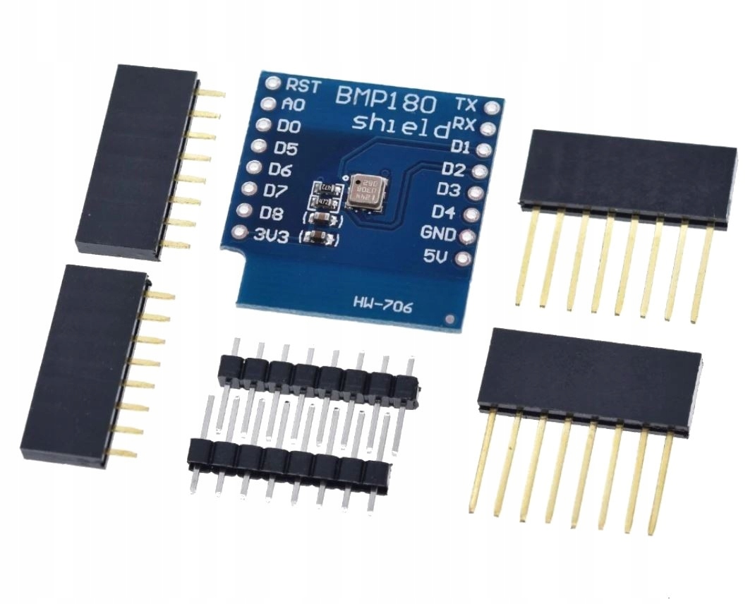 457 Czujnik ciśnienia BMP180 Wemos D1 Mini Shield Arduino WiFi Waga produktu z opakowaniem jednostkowym 0.1 kg