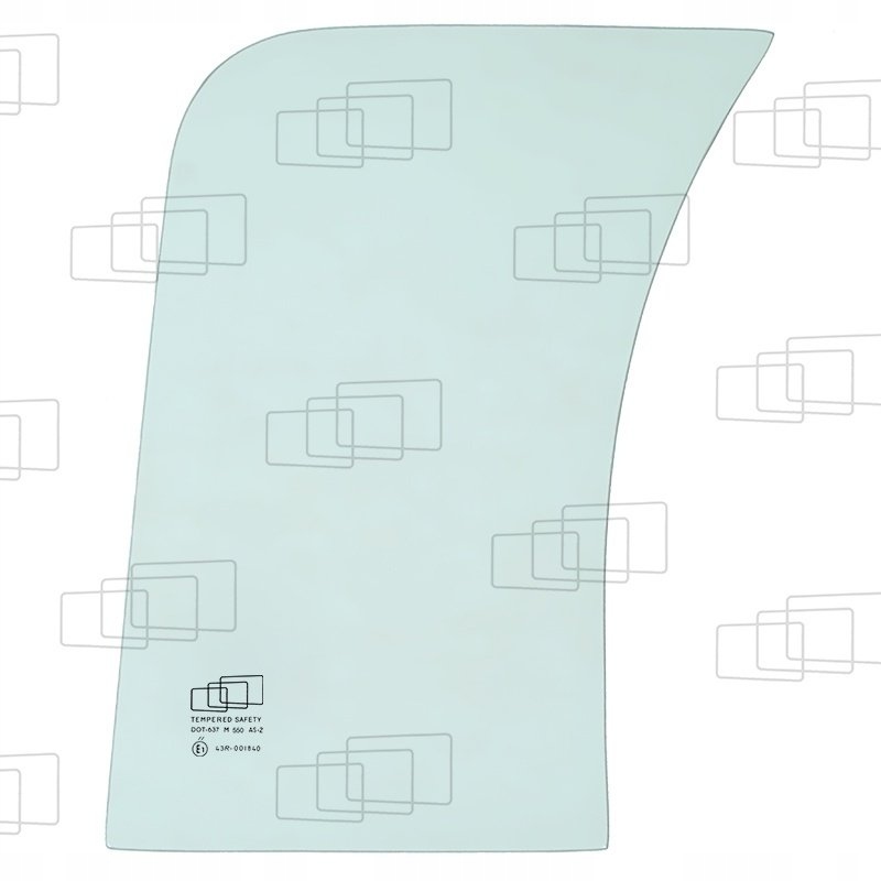 sklo Komatsu přední dveře levé