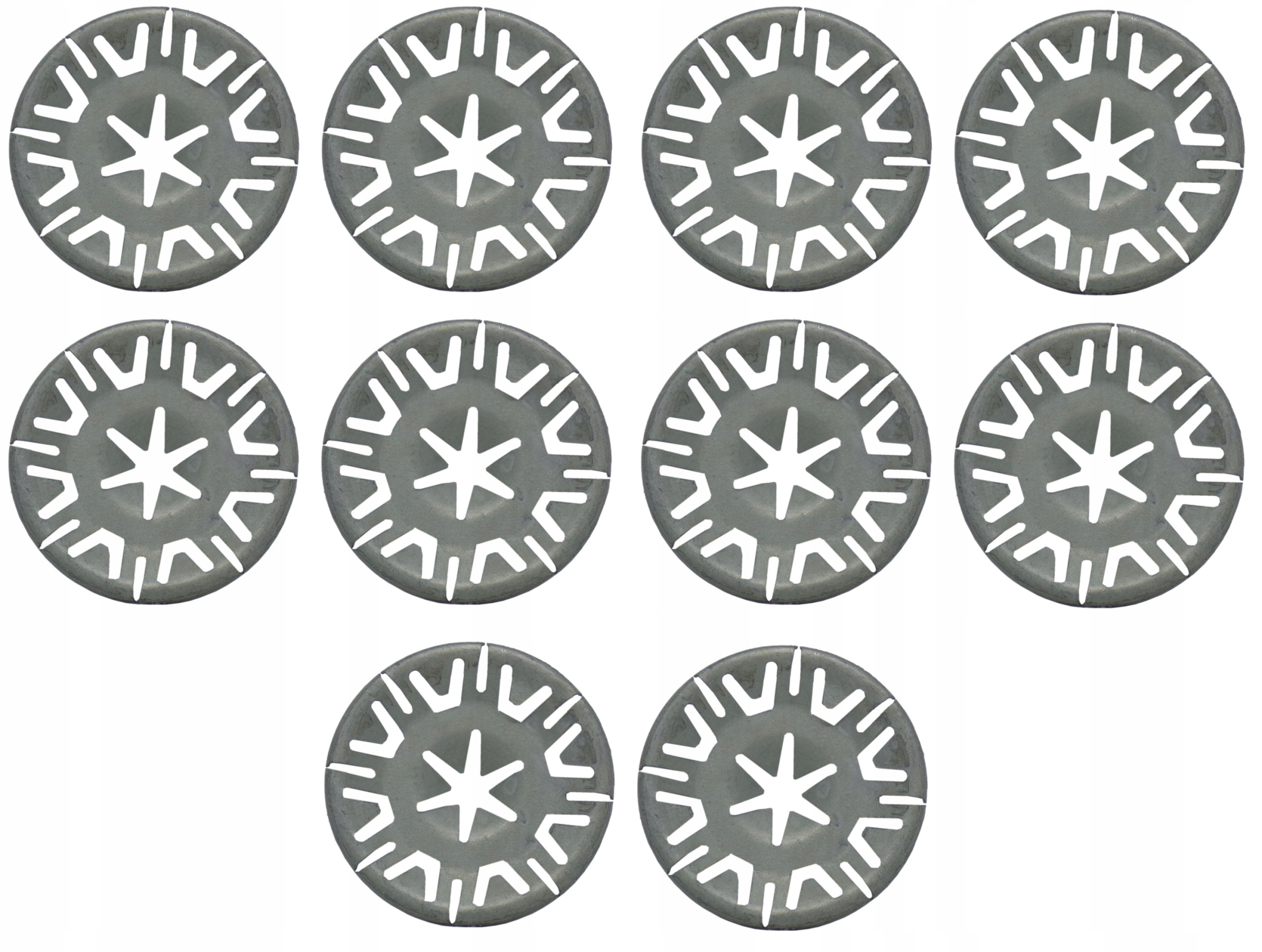 AUDI SEAT VW BLASZKI SPINKI OSŁONY SILNIKA 10 SZT