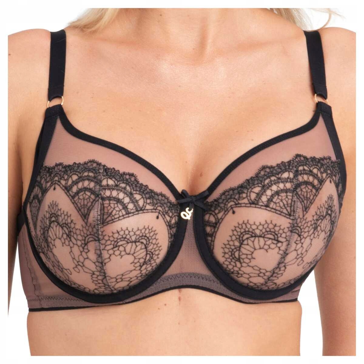 Samanta měkká podprsenka s výšivkou soft Pepper A143 tattoo 75G