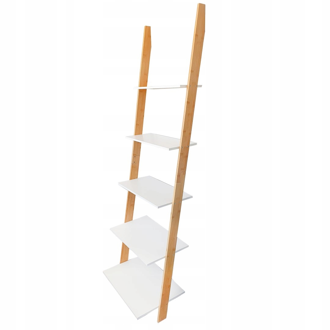 Regał drabina półki szafka bambusowa xxl