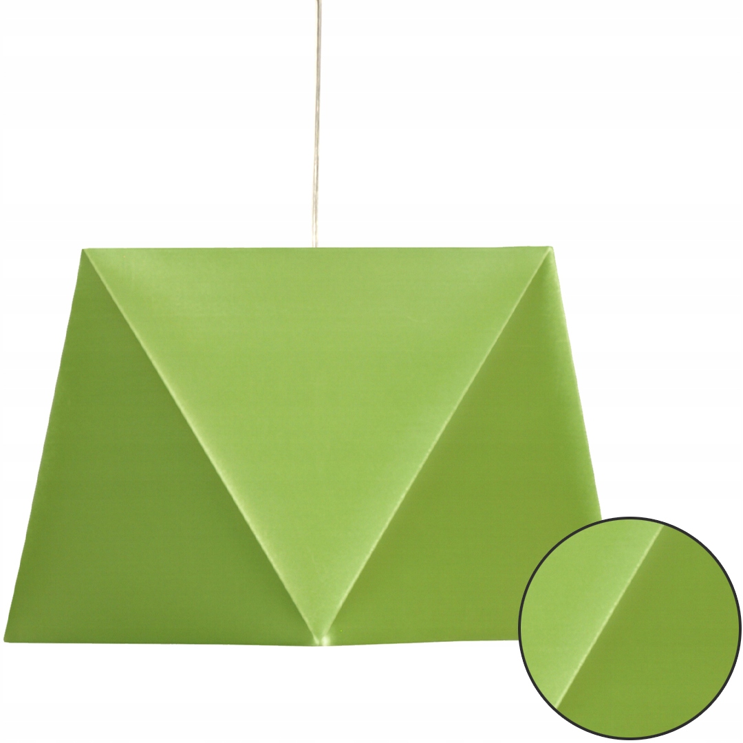 Závěsná stropní Lampa 1X60W E27 Zelená Stínidlo