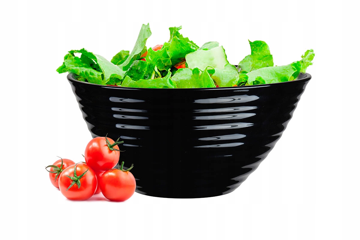 

Salaterka Czarna 21,5cm Desery Surówki Sałatki