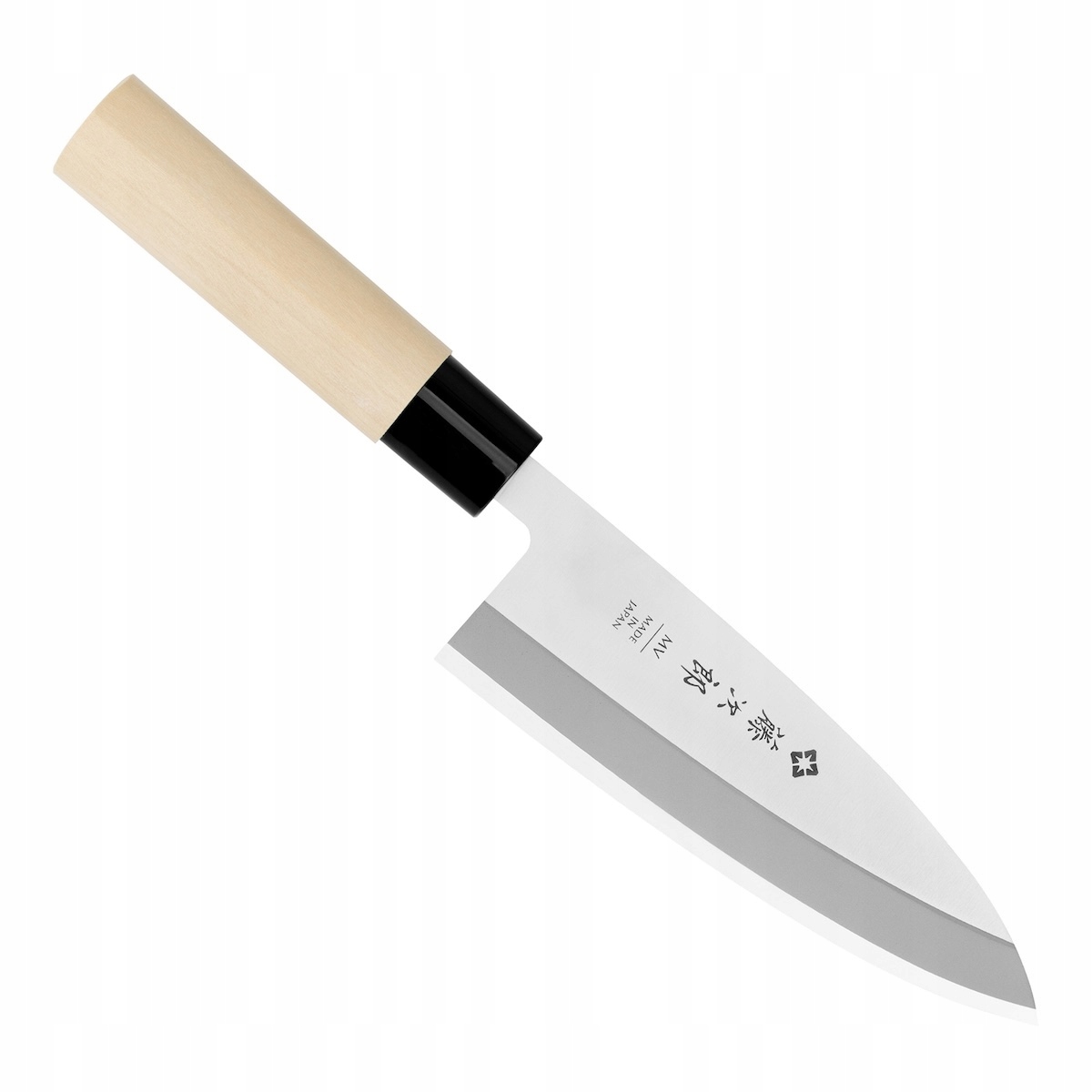 Tojiro MV Japonský ostrý kuchynský nôž na filetovanie Deba 56 Hrc 16,5 cm