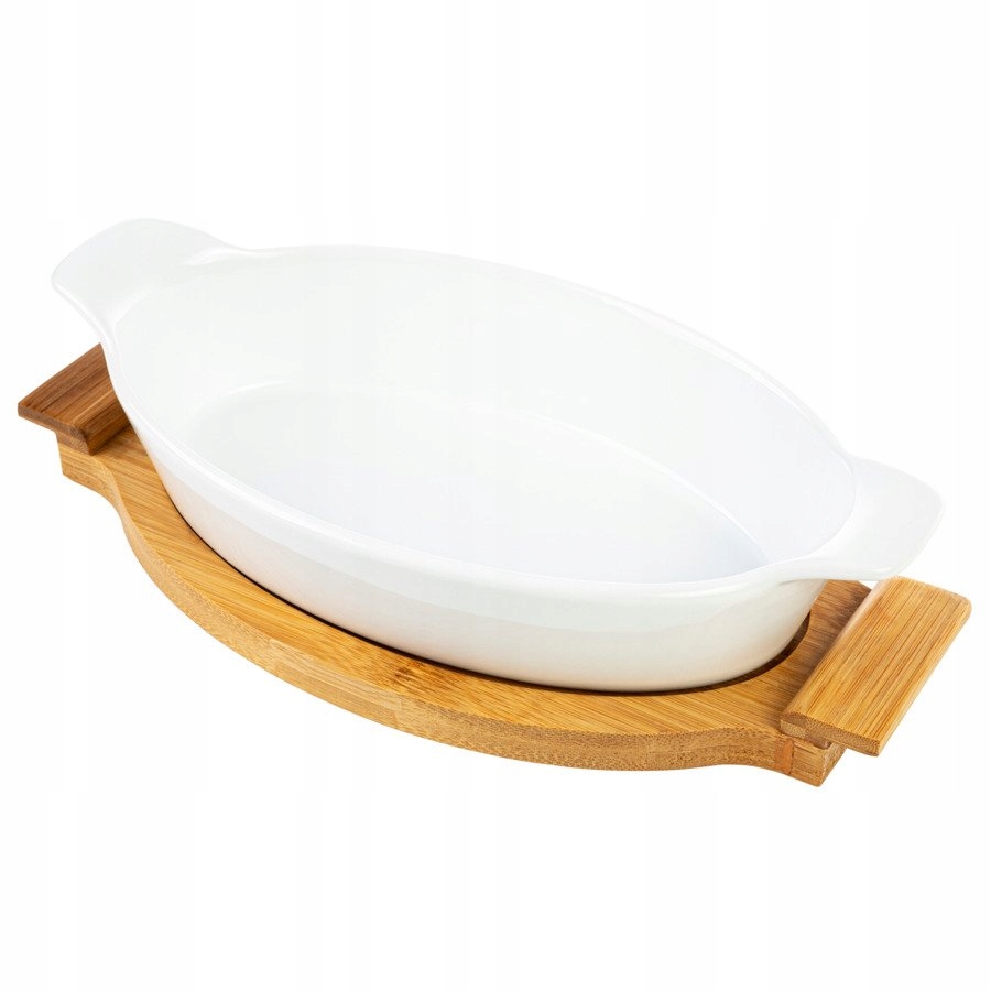 

Naczynie Ceramiczne Półmisek Deska Bambus 28,5cm