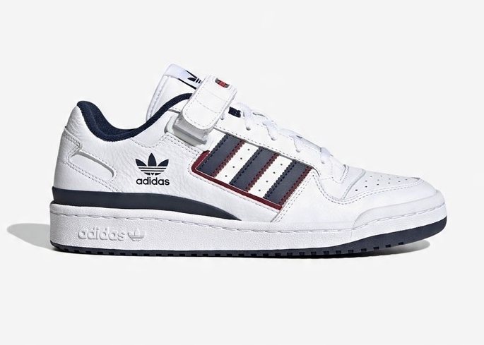 Pánské sportovní boty bílé Adidas Forum Low vel. 42