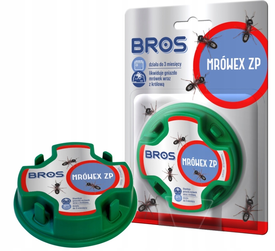 

Bros preparat w karmniku na mrówki ogrodowe Mrówex