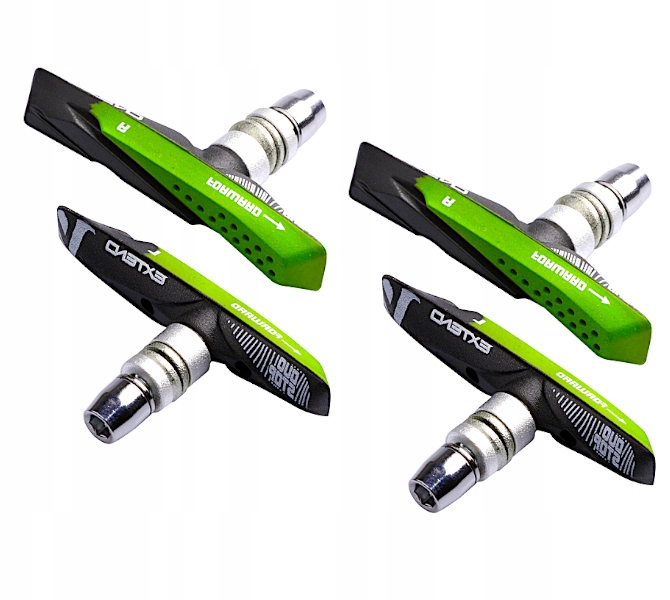 

2xKOMPLET Klocki Hamulcowe Rowerowe V-brake 2xKOŁA
