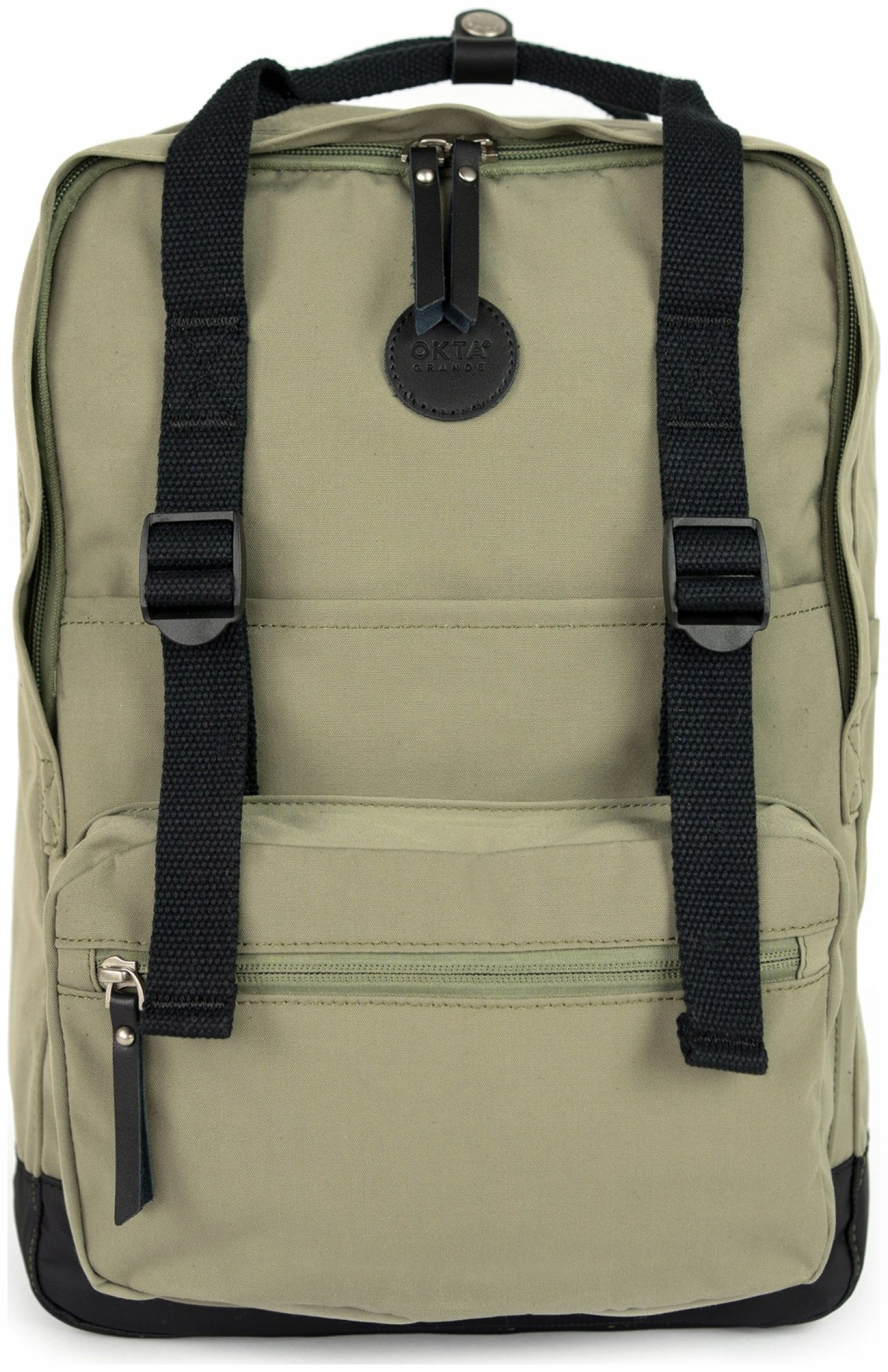 Batoh na notebook Himawari Study M prostorný pro práci, lehký organizér Khaki