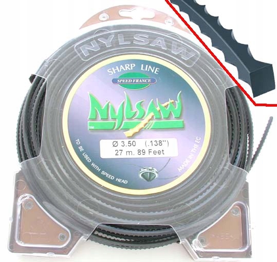 

Żyłka Tnąca Nylsaw 3.00 37m