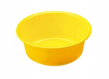 Miseczka Miska plastikowa Mała 24 cm Żółta
