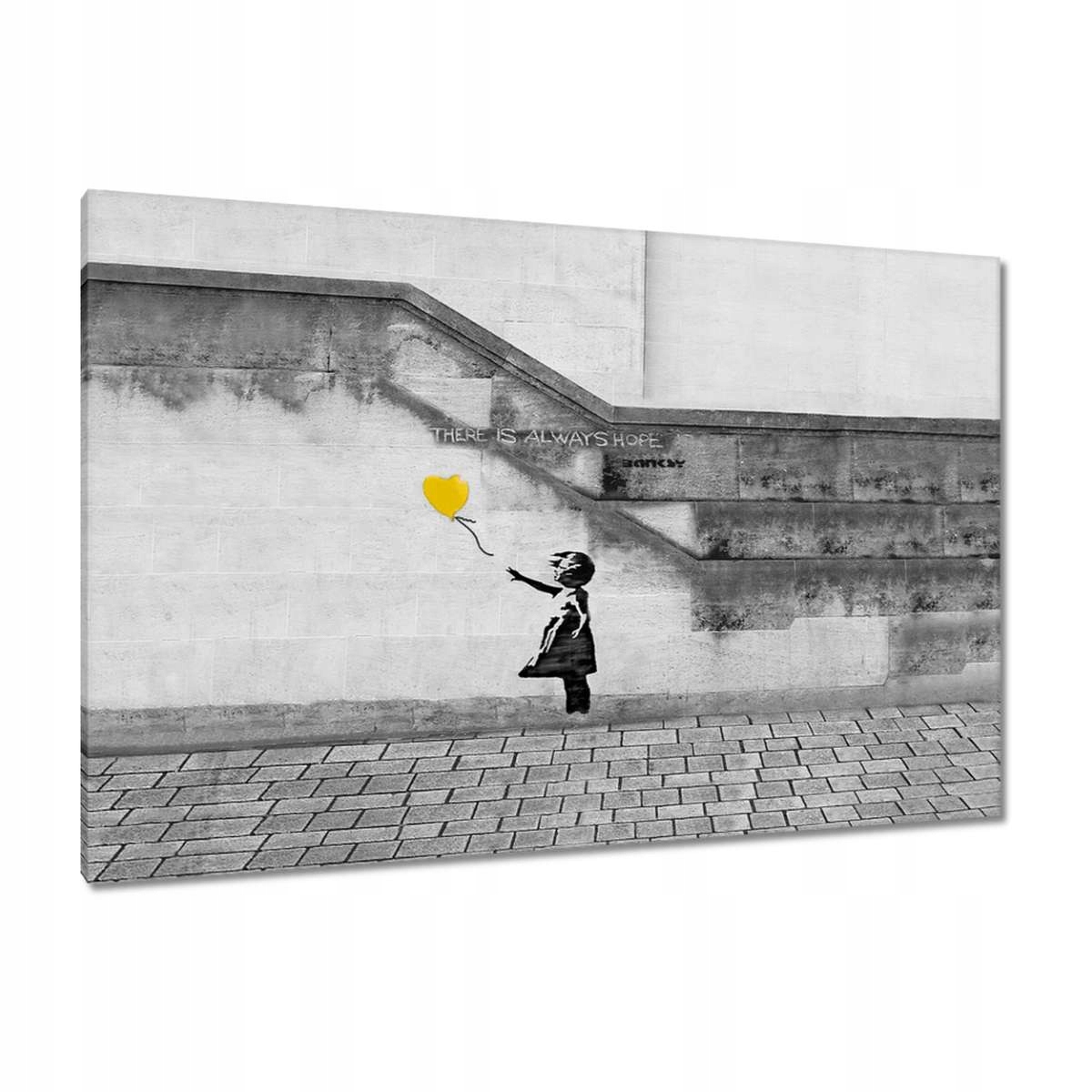 Obrazy 120x80 Banksy Balonek Dívka