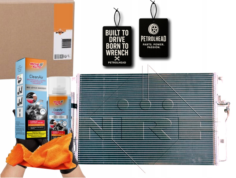 конденсатор кондиционера MERCEDES SPRINTER 06- vw CR # pro+ Kit9