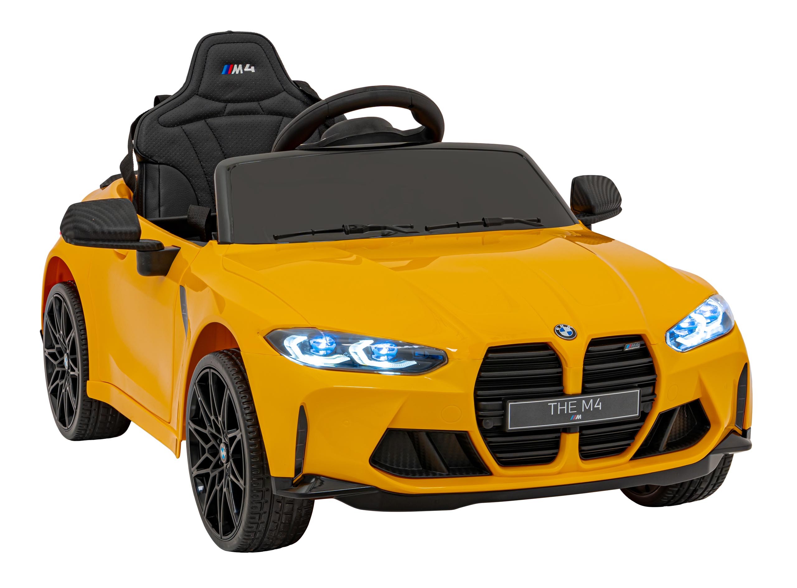 Samochodzik Dla Dzieci na akumulator Bmw M4 personalizacja tablic Pilot