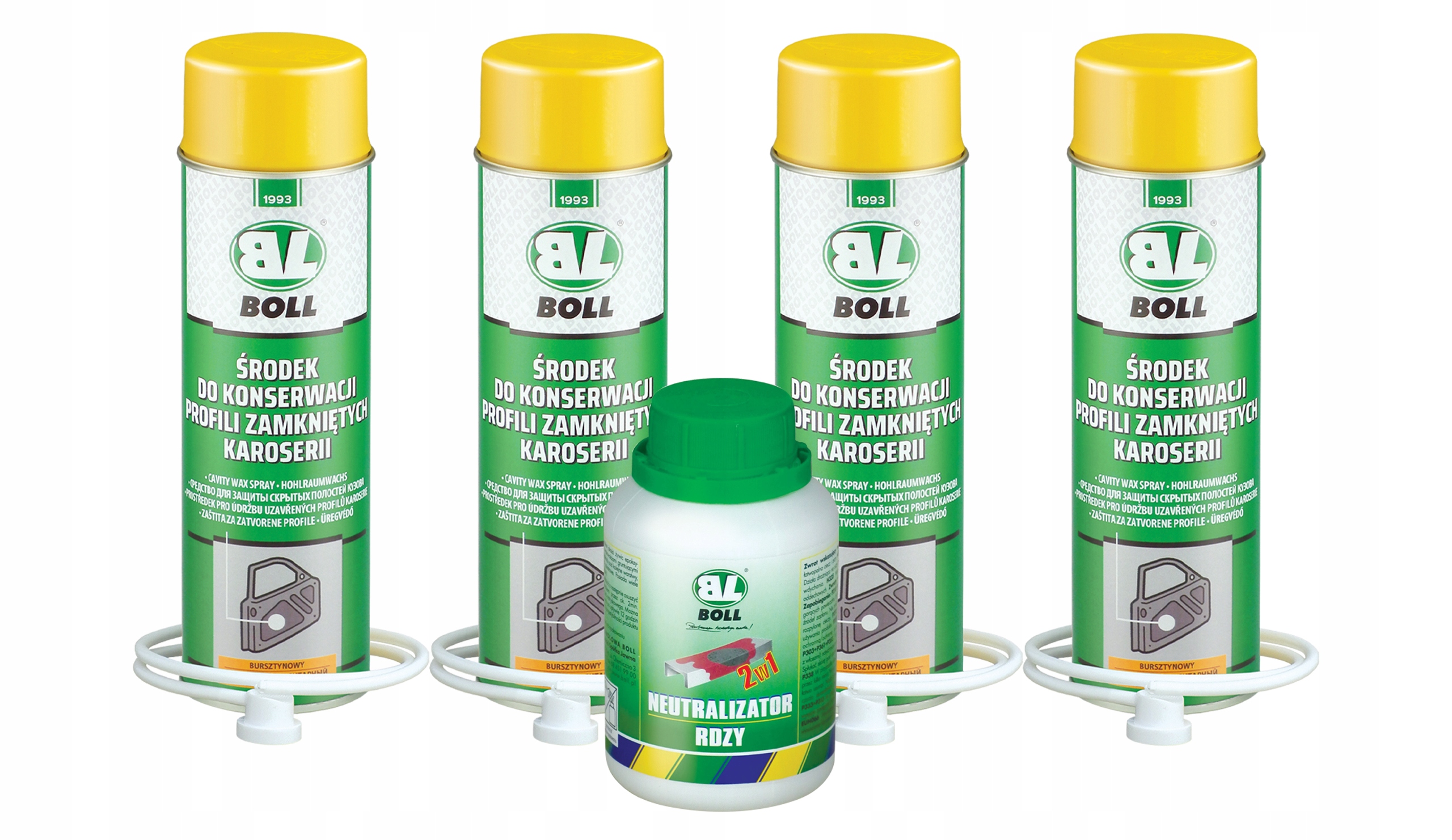 BOLL ZESTAW DO KONSERWACJI PROFILI ZAMKNIĘTYCH