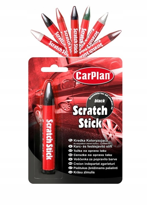 KREDKA KOLORYZUJĄCA Pisak do maskowania rys CZARNA