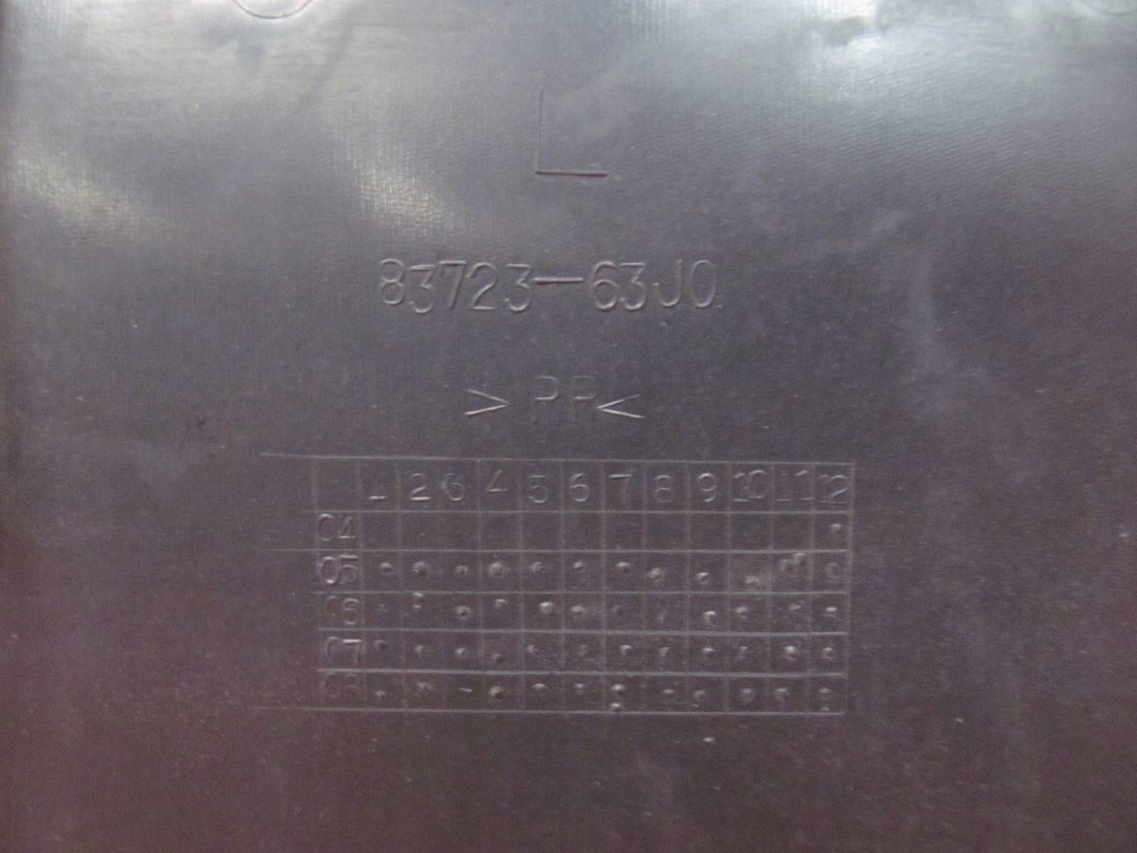 SWIFT III IV MK6 MZ 3D side upholstery door left front front
