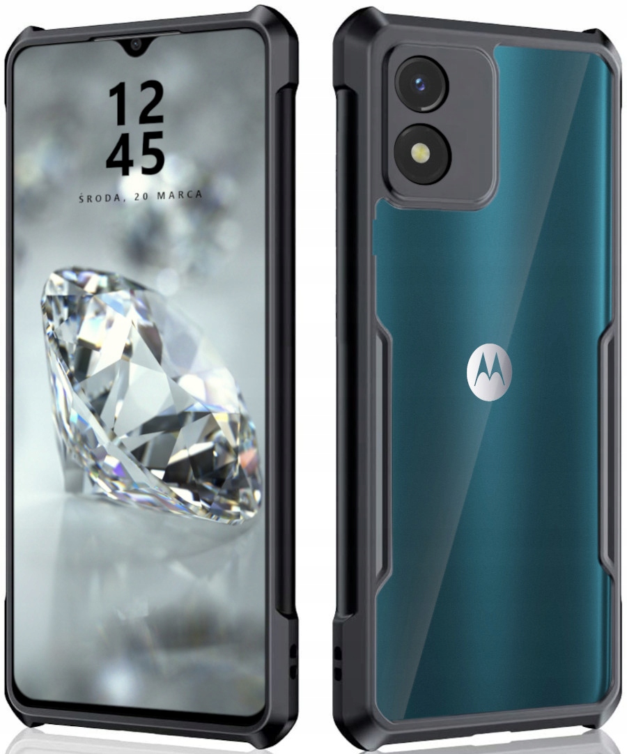 

Etui Do Motorola E13 Pancerne Acrylic Case