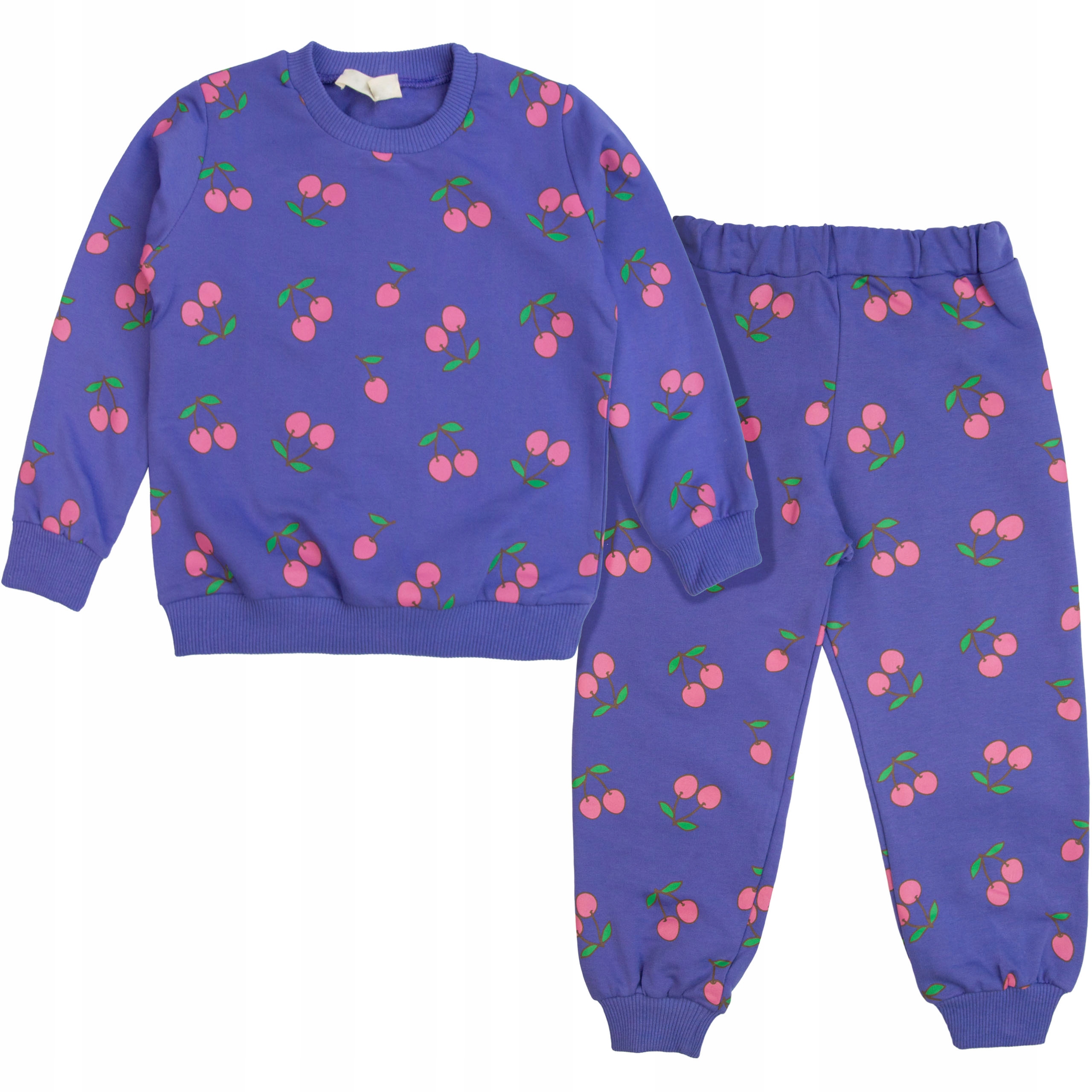KOMPLET DRESOWY dla dziewczynki BLUZA SPODNIE 98