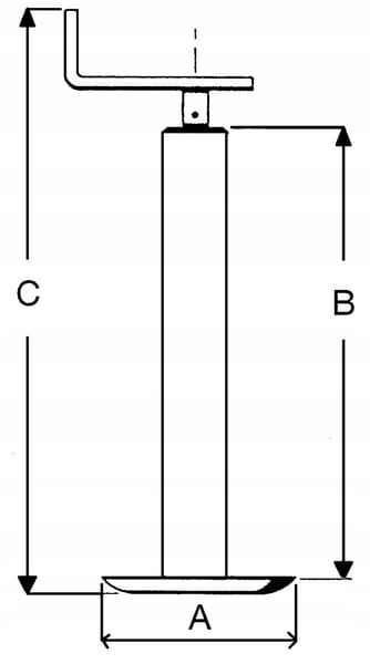 Stopa podporowa STR18 Marka maszyny Inna