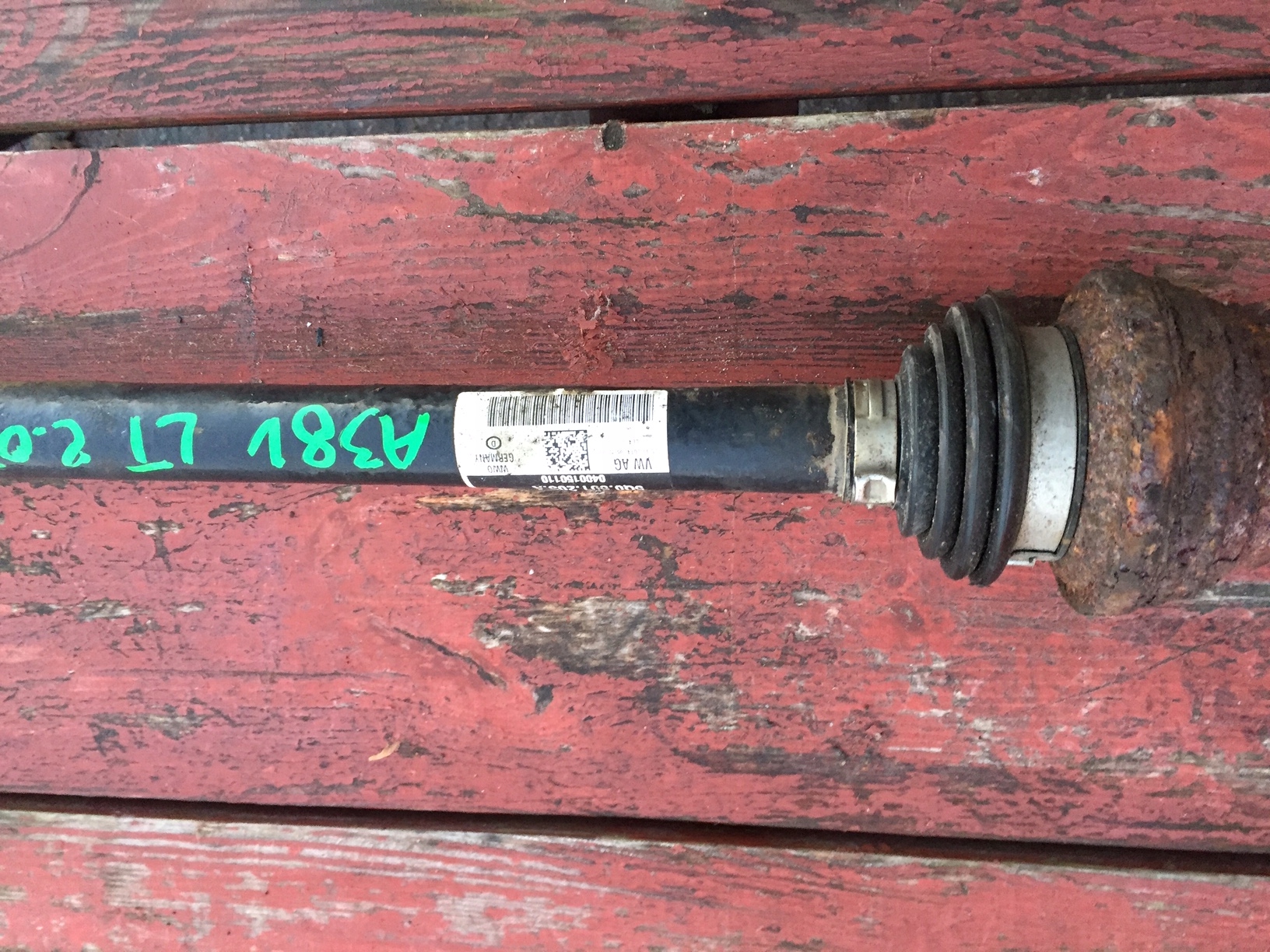 AUDI A3 8V semi-axis left rear part left rear 5Q0501203A