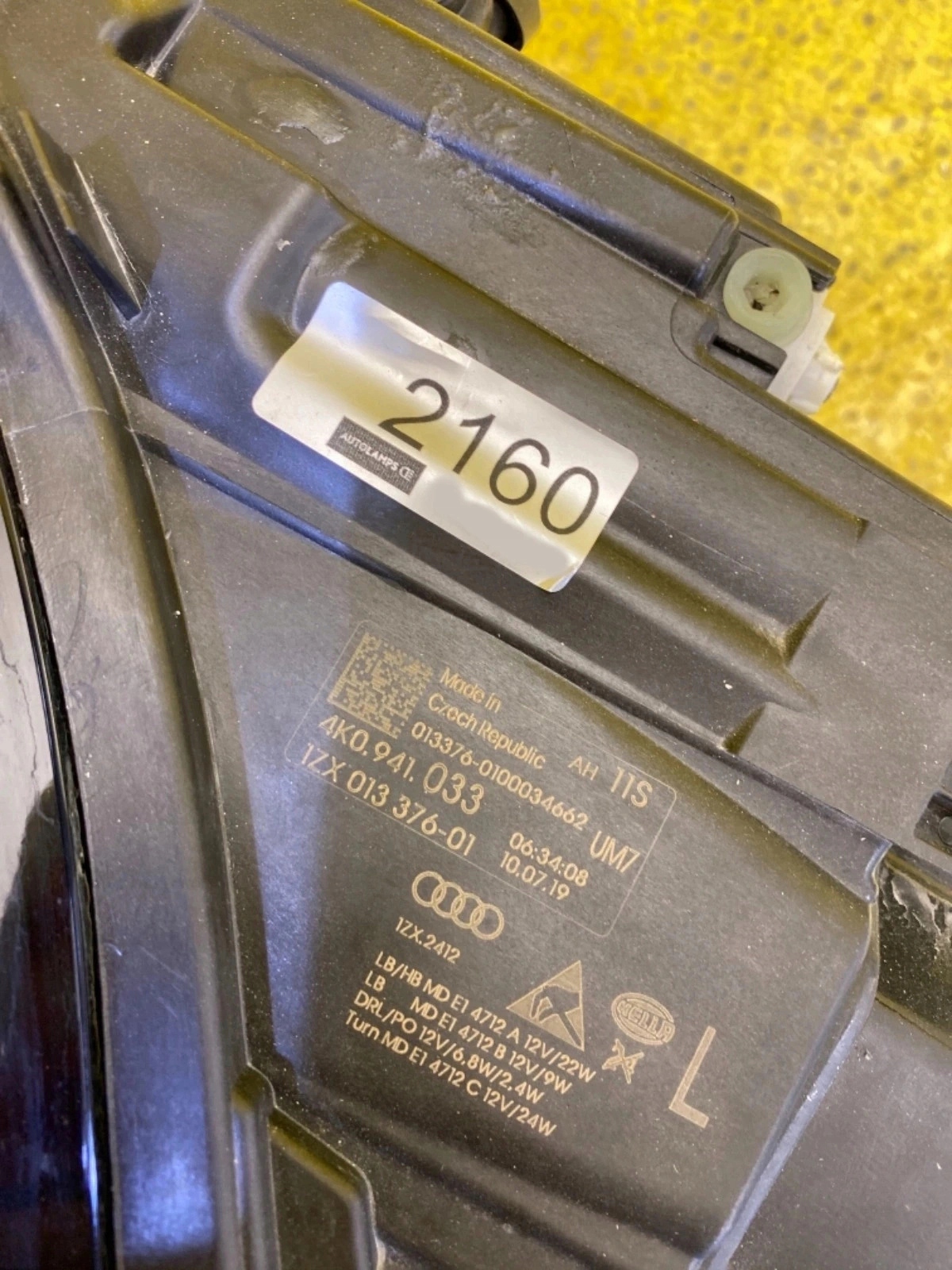 Licht links AUDI A6 C8 4K0 18= FULL LED 8K0941033