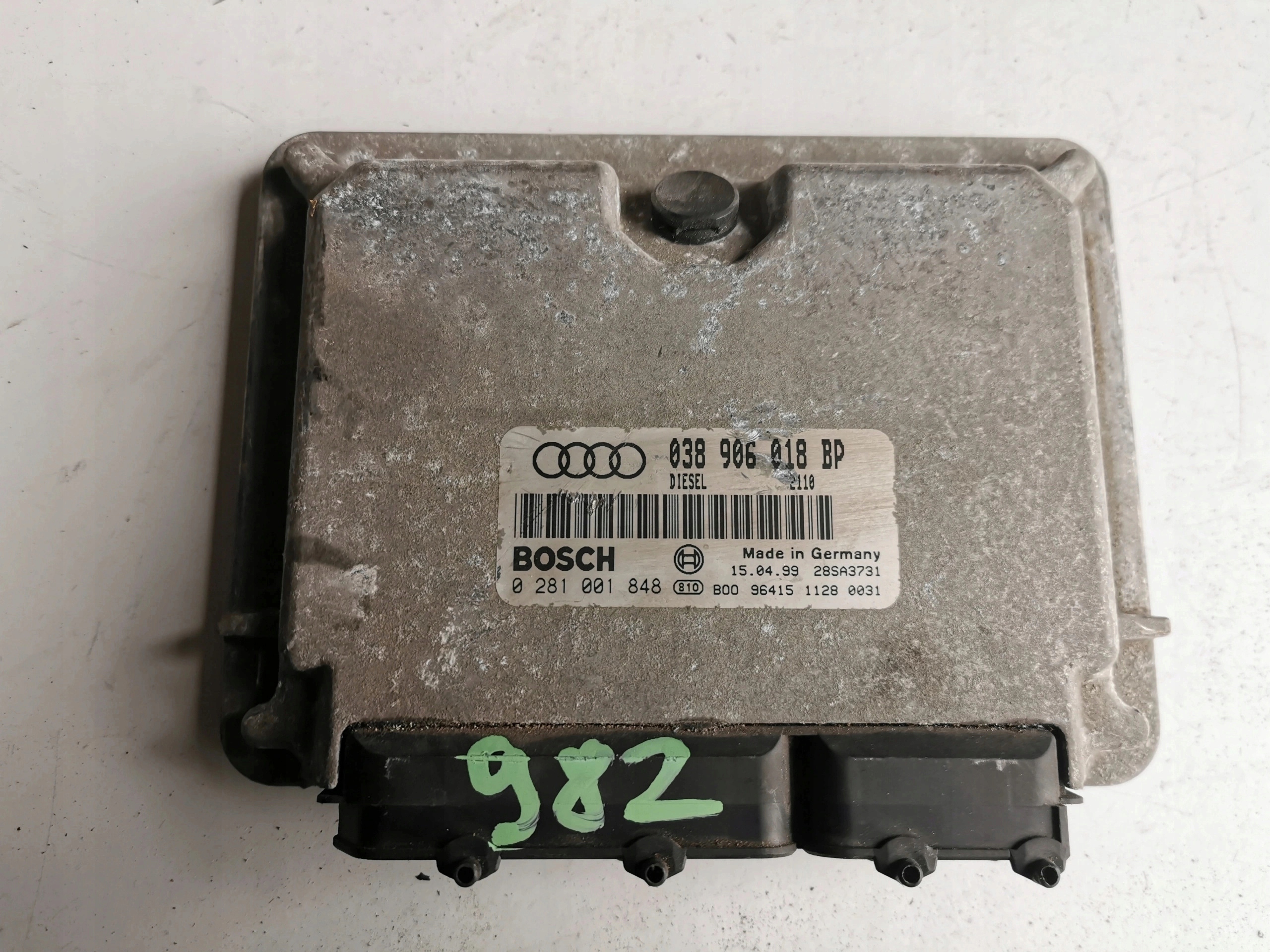 AUDI A3 1.9TDI 0281001848 038906018BP computer ECU