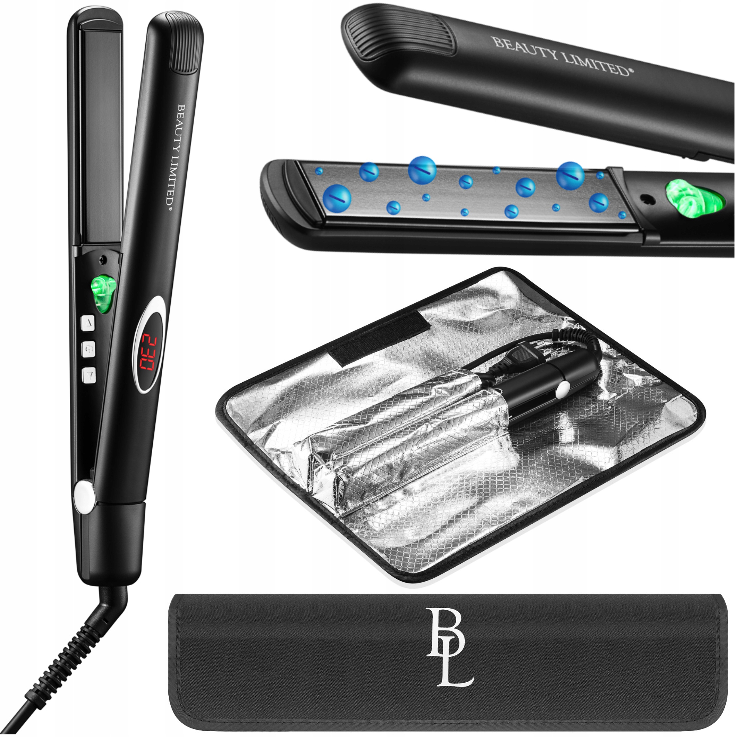 Infračervená ionizačná žehlička na vlasy Smoothly Infra Beauty Limited