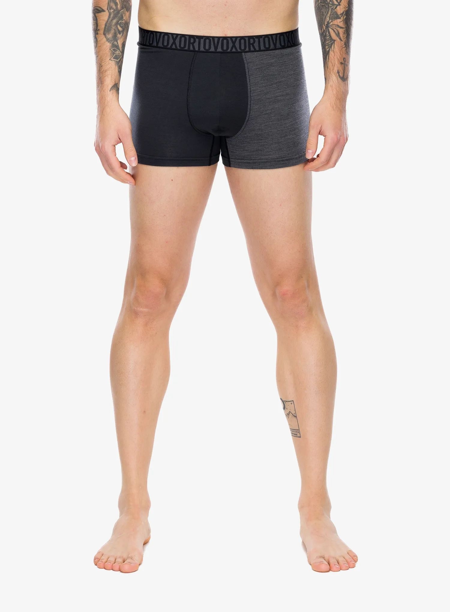 Termoaktivní boxerky Ortovox 150 Essential Trunks black raven XXL