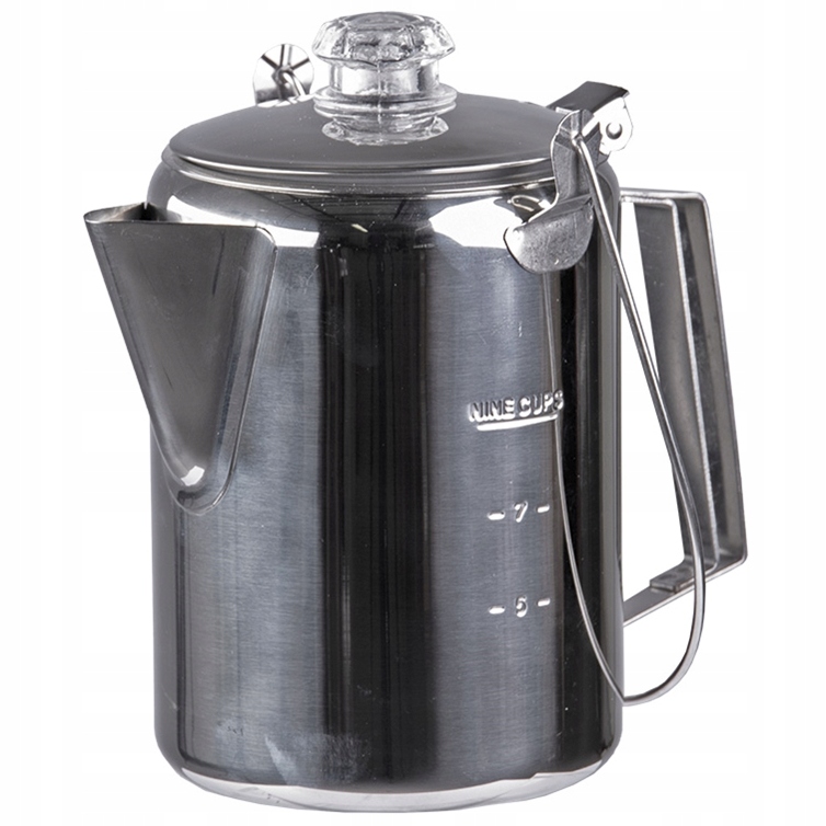 Czajnik kawiarka turystyczna z perkolatorem Zaparzacz Dzbanek Mil-Tec