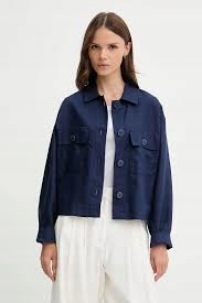United Colors Of Benetton Tmavě Modrá Krátká Bunda XL J9B