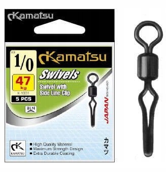 Kamatsu Krętlik z klipsem K-1031 roz. 8
