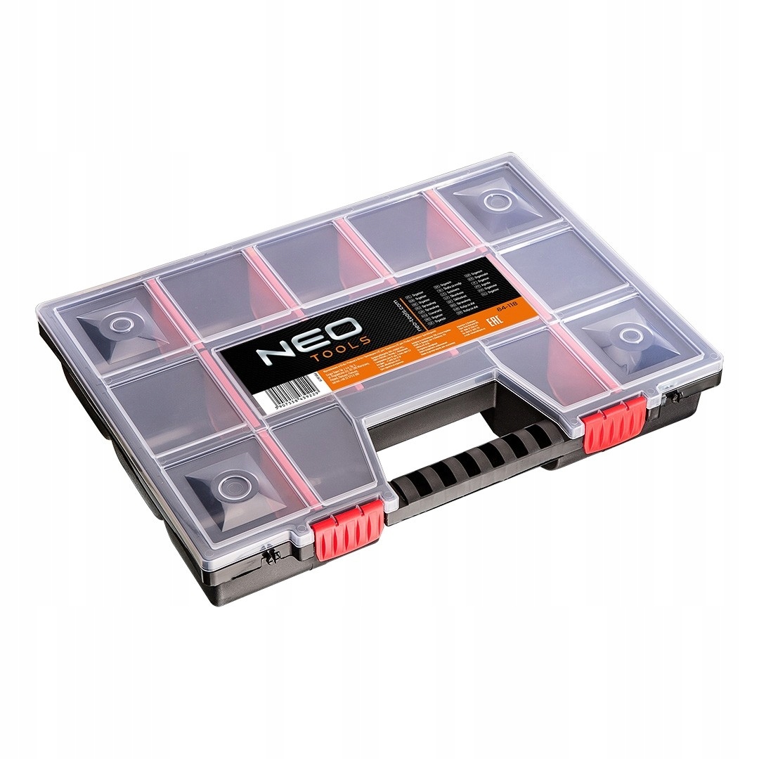 NEO ORGANIZER Z REGULOWANYMI PRZEGRODAMI 84-118 Marka Neo Tools