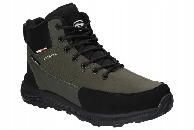 American SN59 Zateplené Sněhule Trekové Zimní Boty Pánské Khaki 45