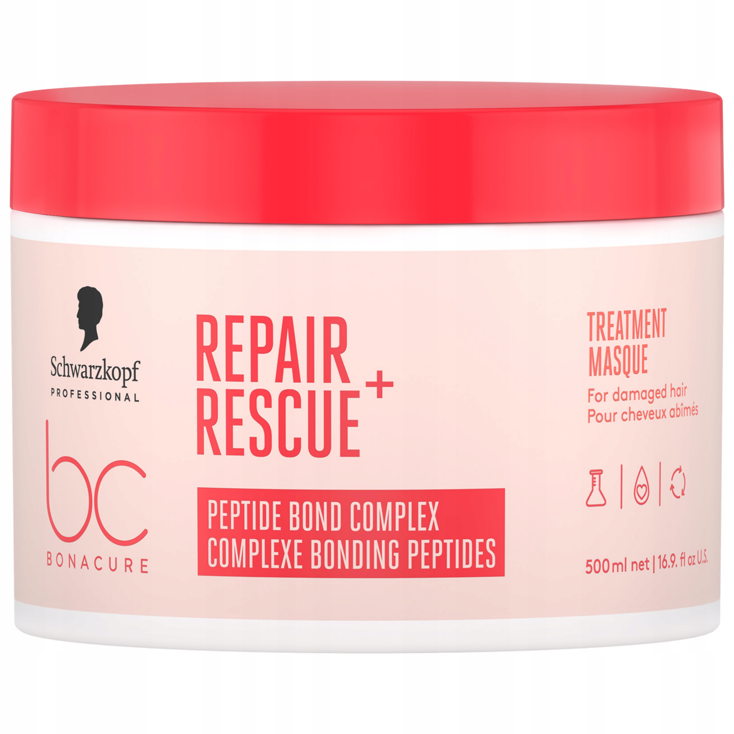 Regenerační maska Schwarzkopf Bc Repair Rescue – obnova a lesk 500 ml