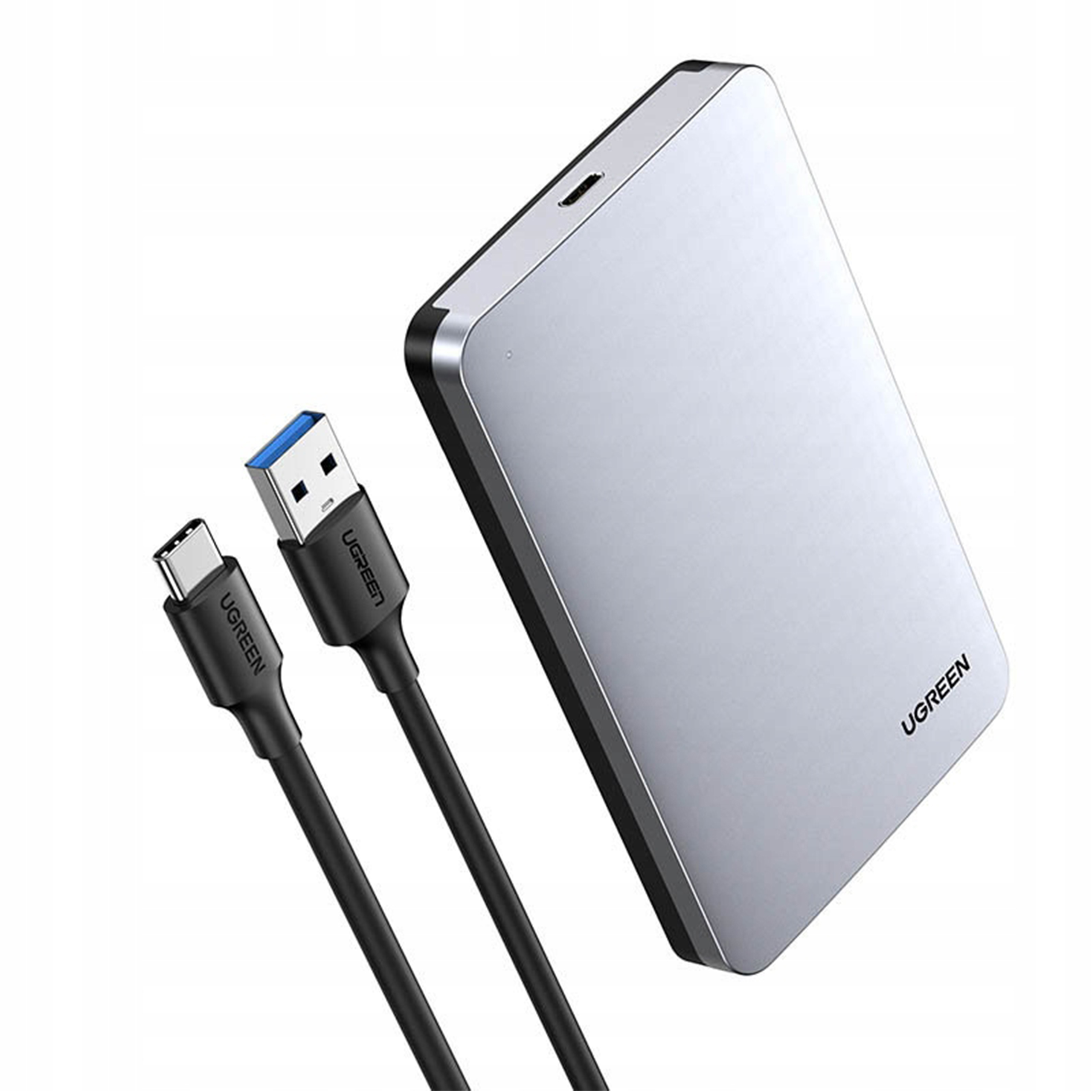 UGREEN OBUDOWA DYSKU HDD 2,5'' SATA 3.0 + KABEL USB C - USB A 0,5M