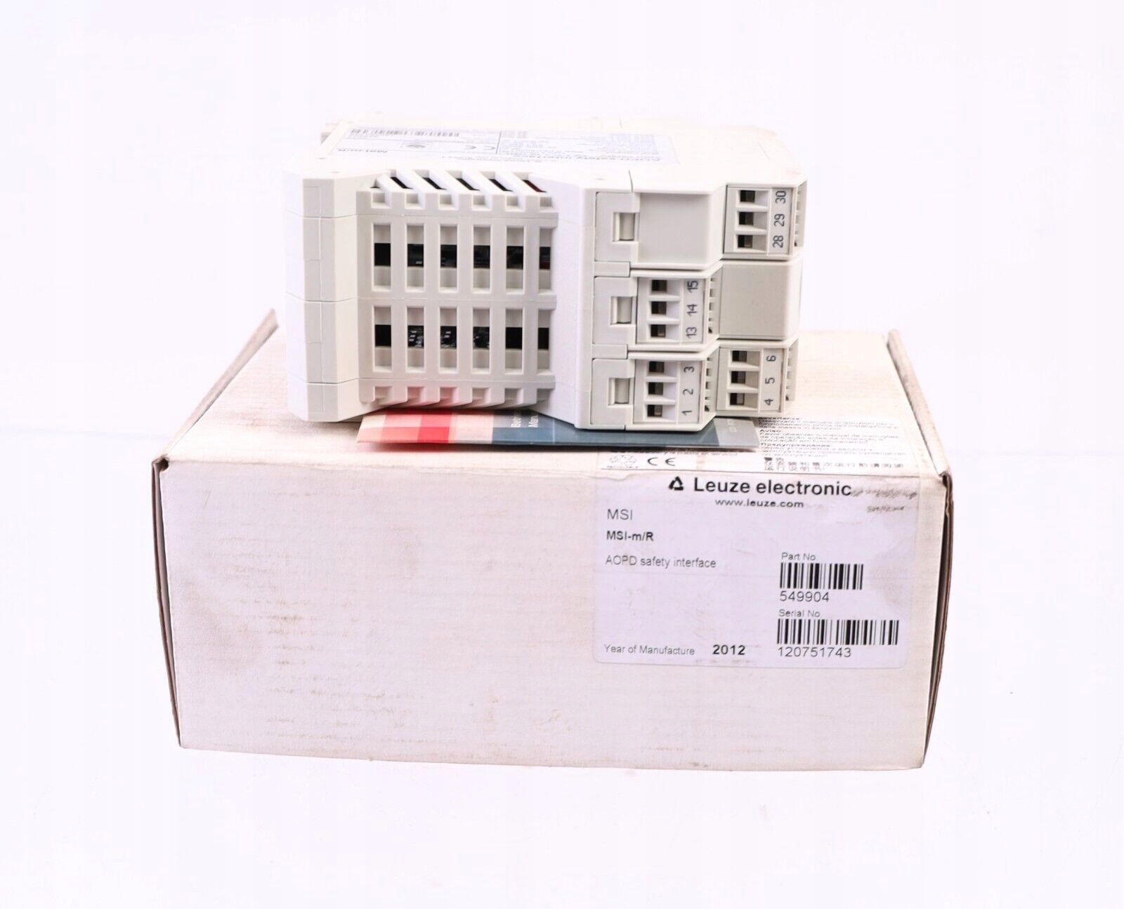 LEUZE MSI-M/R 549904 ! NEW !