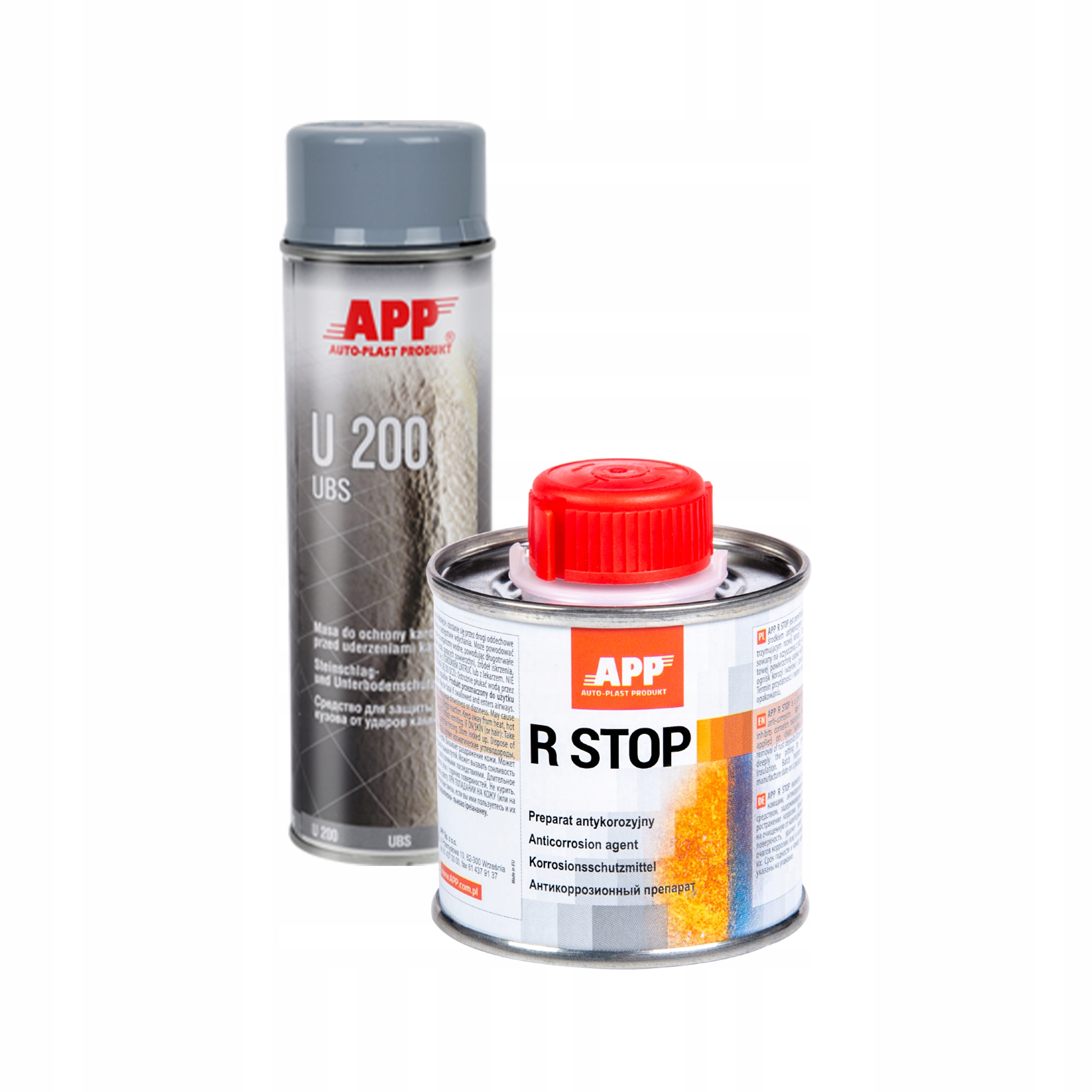 

Baranek szary konserwacja U200 Spray R-stop App