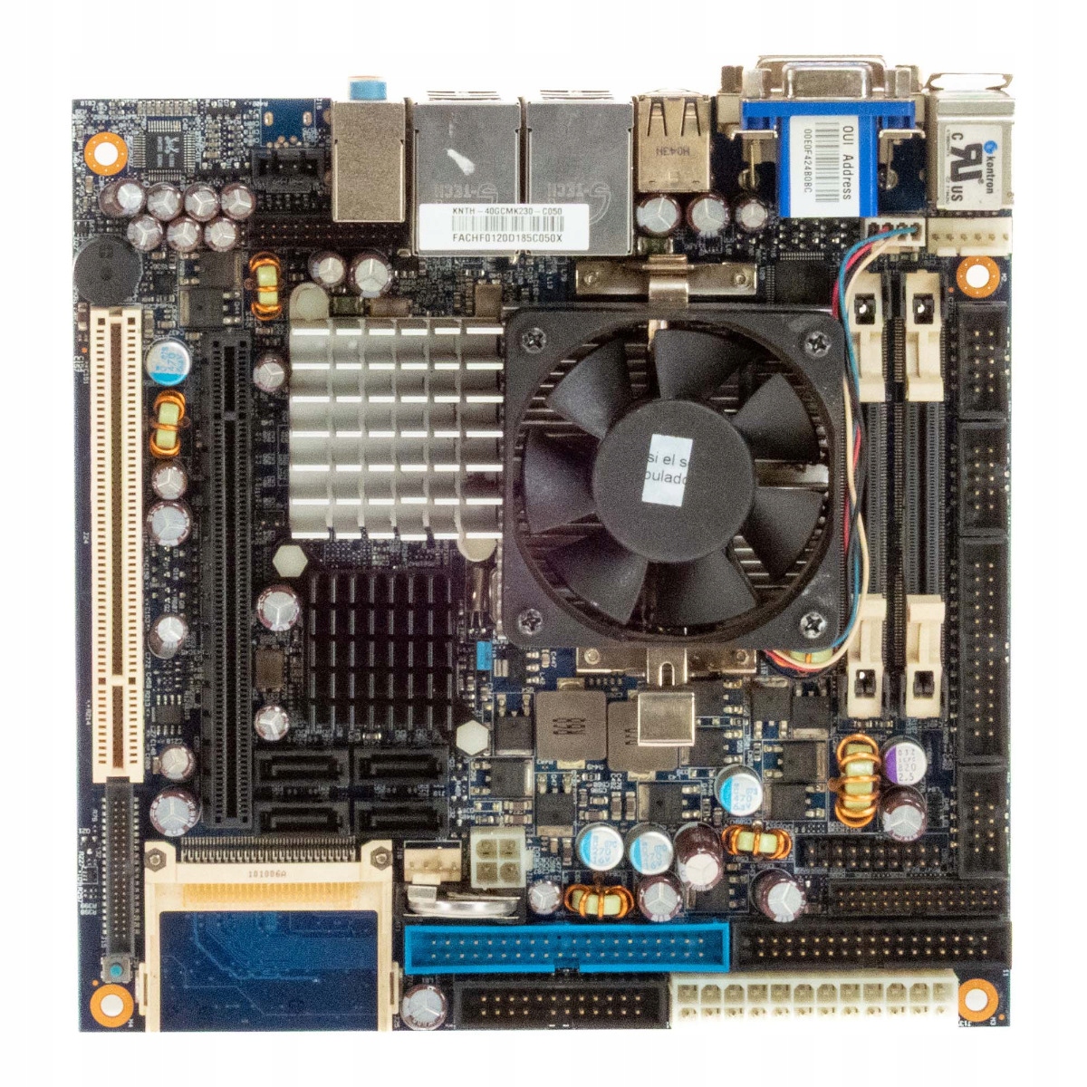 Kontron KT690-mITX 3700+ F1N Socket S1 DDR2 200-PIN mini-ITX Cpu Cooler