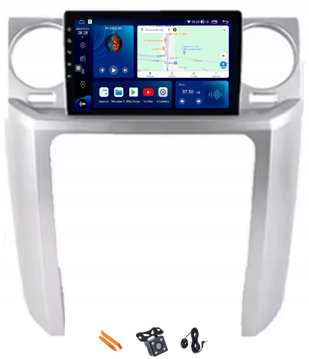 Rádio Android Navigácia Qled Carplay Lte Gps Land Rover Discovery 3 05-09