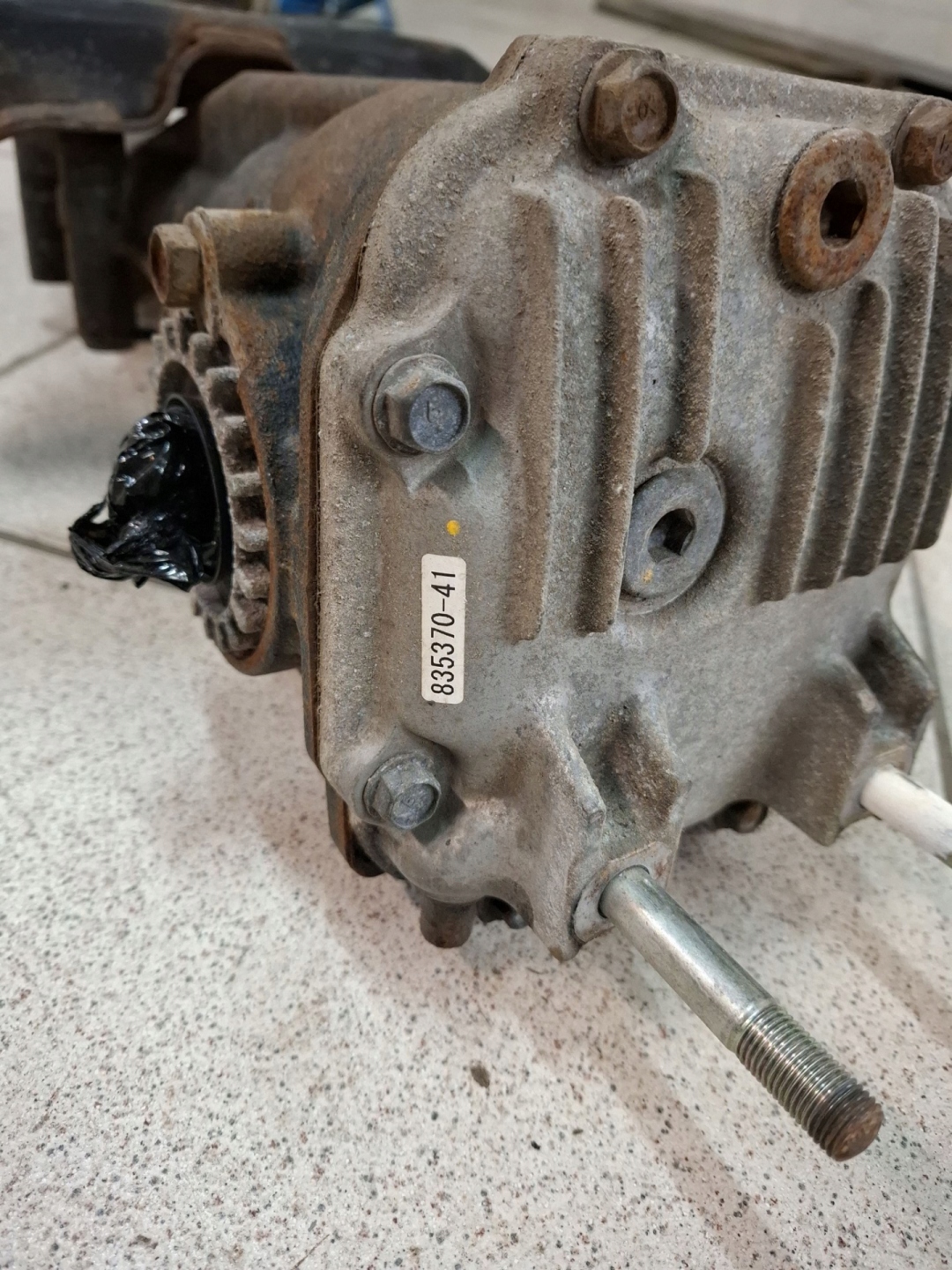 rear differential diff Subaru Forester 4 2nd facelift 2018