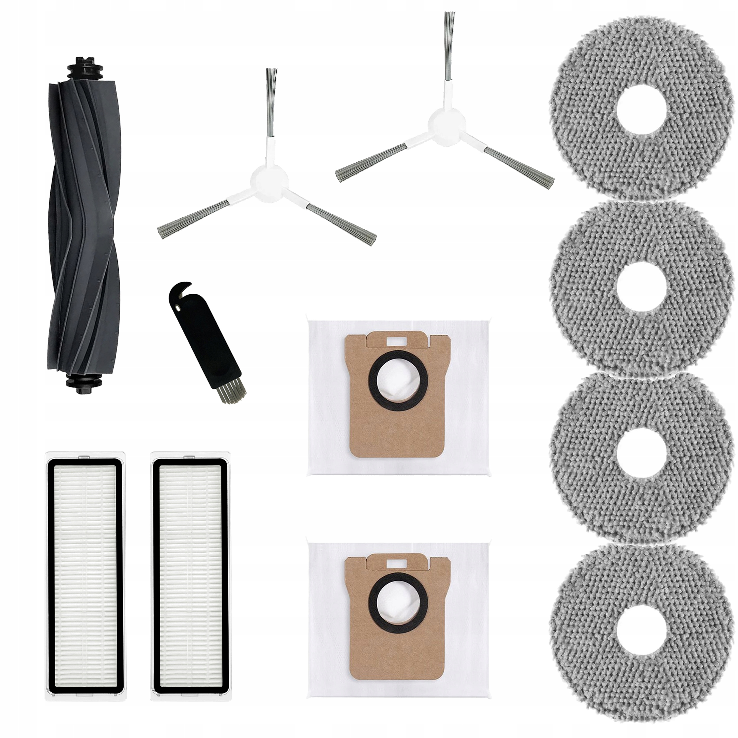 Zestaw Filtry Szczotki Mopy Worki akcesoria do Dreame L10s Ultra, L10 Ultra