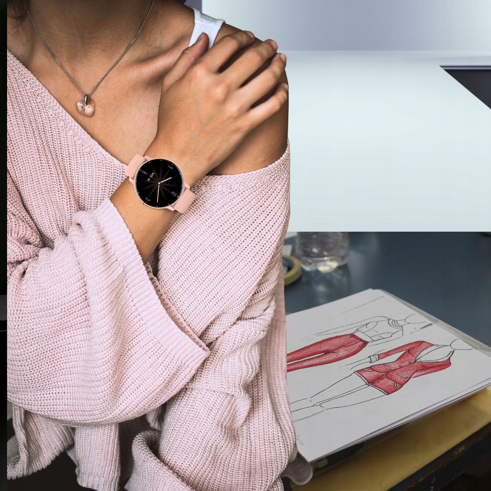 Zegarek damski SMARTWATCH Rubicon ROZMOWY SMS PULS Stan opakowania oryginalne