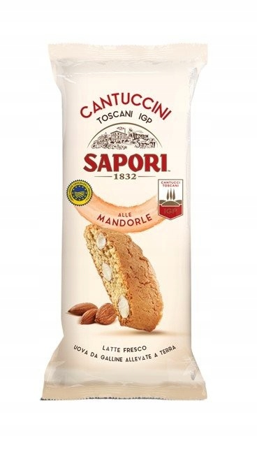 Levně Cantuccini sušenky s mandlemi 900 g (100 Ks x 9 g) Sapori